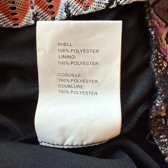 NWT Ramy Brook Adda Zig Zag Open Knit Halter Top in Soho Multi Size Medium - Picture 13 of 16